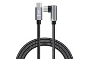 USB-kabel - SiGN USB-C to USB-C Cable 2m - 100W - Black - SN-CC20BK