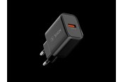 Mobiel - Adapters & Opladers - SiGN Fast Charger USB-A QC 3.0 - 18W - 3A - Black - SN-BL001