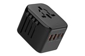 Mobiel - Adapters & Opladers - SiGN Universal Travel Adapter with USB ports - 20W - Black - SN-RESAD