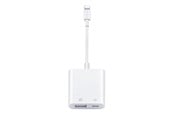 USB-kabel - SiGN Lightning & USB Camera Adapter 5V - 1A - White - SN-IPLH2i1CAM