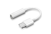 Audiokabel - SiGN USB-C to 3.5mm AUX Adapter - White - SN-USBC35MM