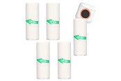 Papier, fotopapier en etiketten - SiGN Thermal label printing paper for mini printer - 5 rolls - 57*25 mm - 3m - SN-MINIPP02-5