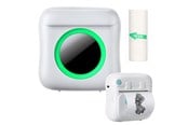 Printer - SiGN Mini printer Bluetooth 200 dpi Label Printer with a roll - White - SN-MINIPNTER