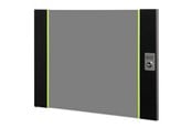 Rackkoffers - DIGITUS Unique Series - front door - glass - 9U - DN-19 D-09-U-SW
