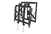 Muurbevestigingen, AV-bevestigingen & AV-meubels - Peerless AV Peerless-AV SmartMount Full Service Video Wall Mount with Quick Release DS-VW755S mounting kit - for video wall - black powder coat - Max 36.4 kg - recommended for 65" - DS-VW755S