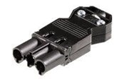 Voedingskabel (extern) - Wieland GST18I3S S1 ZR1 SW - 92.932.3053.1