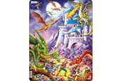 Puzzels - Larsen Puzzles Puzzel Draken - 50 stukjes, Maxi (36.5x28.5 cm) - US17