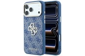 Mobiel - Covers & Cases - GUESS 4G & Big Strass Logo Case for iPhone 18 Pro / 17 Pro - Blue - 3666339653064