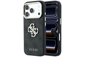 Mobiel - Covers & Cases - GUESS 4G & Big Strass Logo Case for iPhone 17 Pro Max / 18 Pro Max - Black - 3666339652999