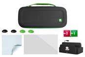 Gaming accessoires - iMP TECH Protect and Charge Pack with Case Charge Dock Tempered Glass Screen Protector and 4 Thumb Grips - Black - Bag - Asus Rog Ally - ROGXPROTPK