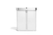 Afvalscheiding - Simplehuman sensorafvalscheidingsbak – 58 L – wit - ST2052