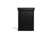Afvalscheiding - Simplehuman sensorafvalbak – 58 L – matzwart - ST2048