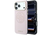 Mobiel - Covers & Cases - GUESS Perforated 4G Gold Logo Magsafe Case for iPhone 17 Pro Max / 18 Pro Max - Pink - 3666339652876