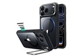 Mobiel - Covers & Cases - ESR Classic Hybrid Kickstand MagSafe Case for iPhone 18 Pro Max / 17 Pro Max - Clear Black - 4894240303740