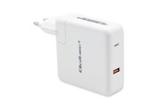Mobiel - Adapters & Opladers - Qoltec GaN FAST 51710 Voedingsadapter - 108 W - USB-A/USB-C - Wit - 51710