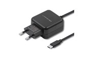 Mobiel - Adapters & Opladers - Qoltec 50197 USB-C voedingsadapter - 12 W - Zwart - 50197