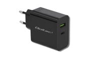 Mobiel - Adapters & Opladers - Qoltec USB-C-stroomadapter 51717 - 42 W - 1-poort - Zwart - 51717