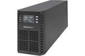 UPS - Qoltec 52281 UPS - 2 kVA 2000 W - Online dubbele conversie - 52281