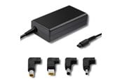 Laptop oplader - Qoltec 51761 laptopvoedingsadapter - 65 W - AC 220-240 V - Zwart - 51761