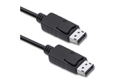 Beelscherm- en tv-kabel - Qoltec DisplayPort-kabel 1.2 - DisplayPort naar DisplayPort - 3 m - Zwart - 50374