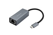 Systeemaccessoires - Qoltec USB-C 3.1-netwerkadapter - Gigabit Ethernet - Grijs - 50352