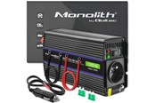 Systeemaccessoires - Qoltec Monolith 51925 stroomomvormer - 12 V DC naar 230 V AC - 600 W - USB - 51925