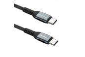 USB-kabel - Qoltec 52358 USB-C naar USB-C-kabel - 1.5 m - USB 2.0 - 100 W - Zwart - 52358