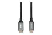 USB-kabel - iBOX - USB-C cable - USB-C to USB-C - 1 m - IKUMTC31G2