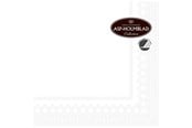 Keuken accessoires - Asp-Holmblad Servetten ”WHITE” - 91002