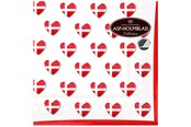 Keuken accessoires - Asp-Holmblad Servetten HEARTS OF DANNEBROG - 97406