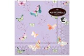 Keuken accessoires - Asp-Holmblad Servetten ”SPRING BUTTERFLIES LAVENDER” - 97440