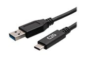 USB-kabel - C2G 1.5ft USB-C to USB-A SuperSpeed USB 5Gbps Cable M/M - USB-C cable - USB Type A to USB-C - 46 cm - C2G28876
