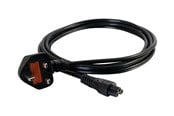 Voedingskabel (intern) - C2G Laptop Power Cord - power cable - IEC 60320 C5 to BS 1363 - 2 m - 80602?HPKIT