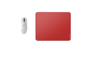 Muis - Pulsar Bundle - Xlite V4 Mini White + ParaControl Medium v2 Mousepad - Gaming muis - Optisch - 6 knoppen - Wit - 8501021