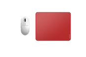 Muis - Pulsar Bundle - X2H v3 Mini White + ParaControl Medium v2 Mousepad - Gaming muis - Optisch - 6 knoppen - Wit - 8501023