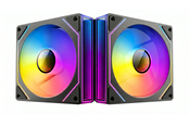 Case Fan - DUTZO INF 120 PWM ARGB (2-pack) - Case ventilator - 120mm - Zwart met RGB-licht - 29 dBA - 8501027