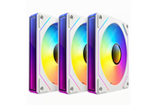 Case Fan - DUTZO INF 120 PWM ARGB (3-pack) - Case ventilator - 120mm - Wit met RGB-licht - 28 dBA - 8501027