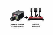 Gaming accessoires - Simagic Alpha Evo Pro 18nm + P1000-RS - Sim racing Bundels - 8501100