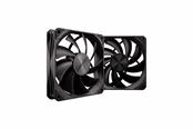 Case Fan - DUTZO F120 Performance (2-pack) - Case ventilator - 120mm - Black - 33 dBA - 8501108