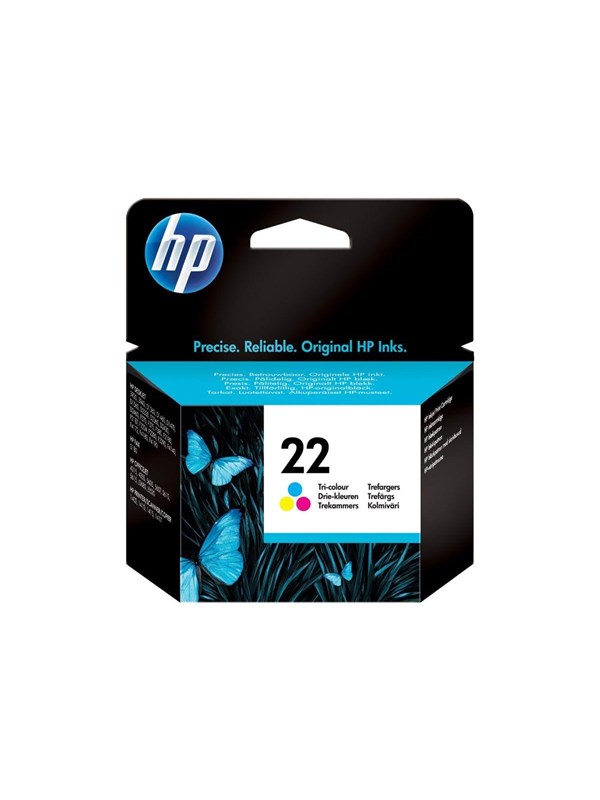 HP 22 / C9352AE Driekleurig - Inktpatroon Colour (cyan, magenta, yellow)