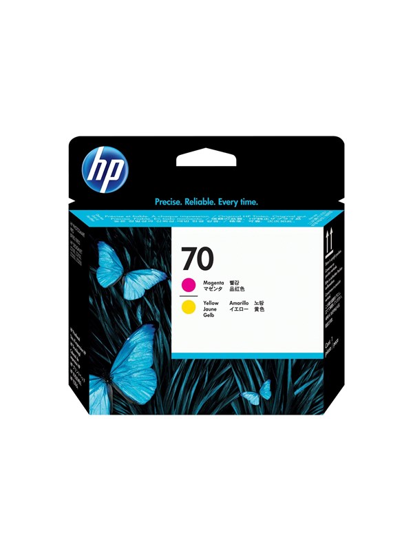 HP 70 / C9406A Geel and Magenta Printhead