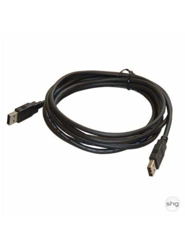 ROLINE USB 2.0 Kabel, type A-A, zwart, 3 m