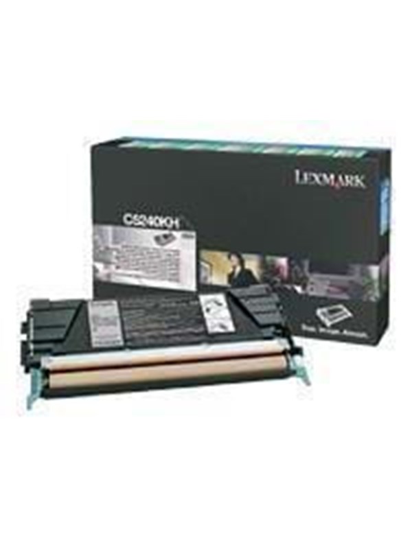 Lexmark C5240KH Toner Zwart - Lasertoner Zwart