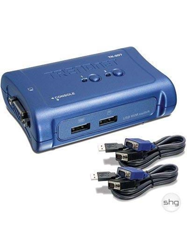 TrendNet TK-207K KVM-switch VGA USB 2048 x 1536 Pixel