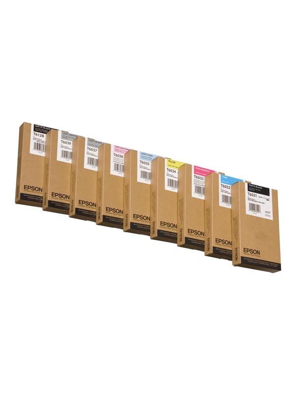 Epson T6037 inktcartridge licht zwart hoge capaciteit (origineel)