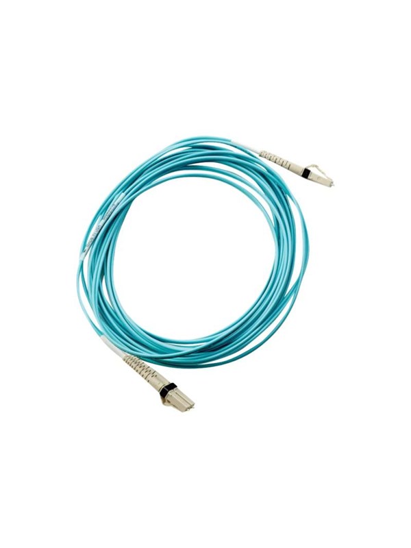 HP 1m Multi-mode OM3 LC/LC FC Cable - Blauw - 1m