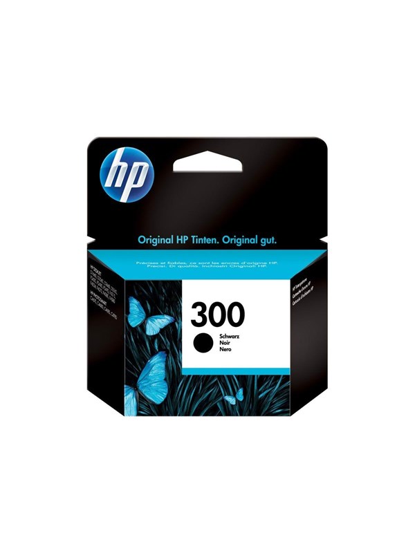 HP 300 / CC640EE Zwart Inkt - Inktpatroon Zwart