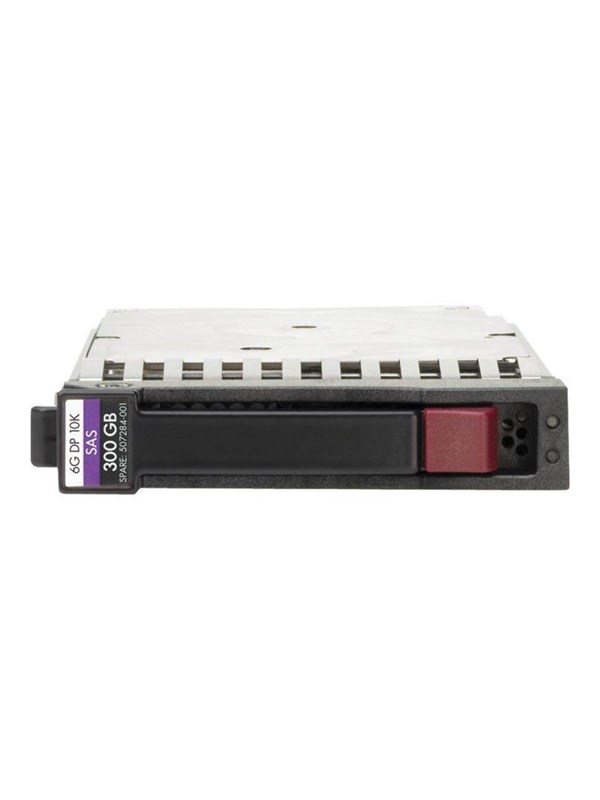 Hewlett Packard Enterprise 300GB 10Krpm SAS SFF: 300GB 10.000 toeren per minuut SAS SFF - 300GB - Harde schijf - 507127-B21 - SAS2 - 2.5"