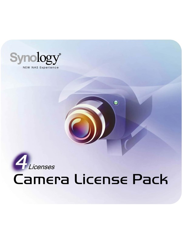 Synology Fototoestel License Pack - 4 pack - English