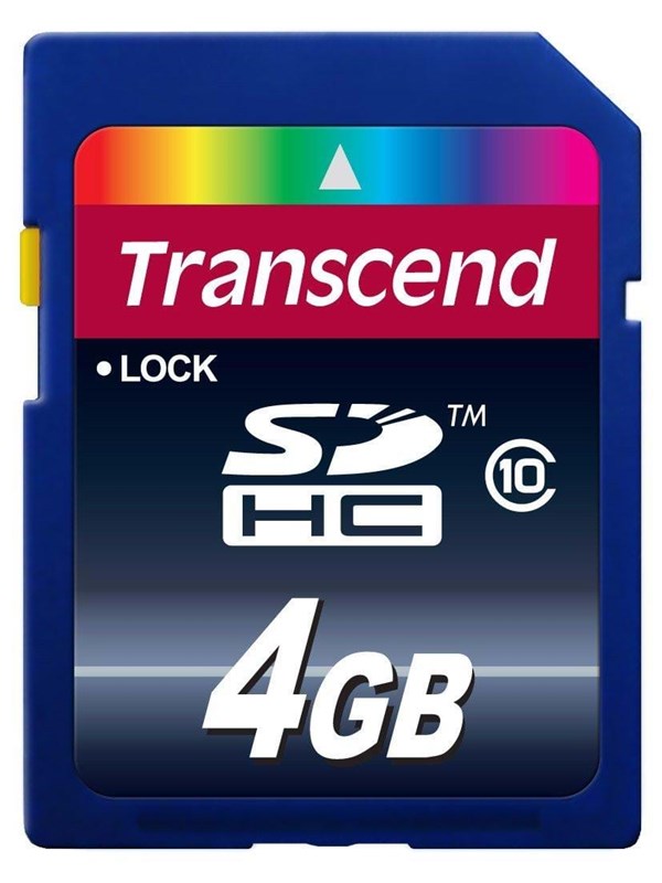 Transcend Premium SDHC-kaart Industrial 4 GB Class 10